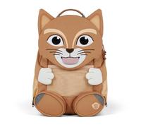 Affenzahn Sac à dos enfant Grand Ami Chat ergonomique et ludique 8L 3-5 ans Beige