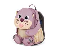 Affenzahn Sac à dos Grand Ami – Ergonomique et ludique 8L pour enfants 3–5 ans Loutre Rose