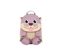 Affenzahn Grand Ami Sac à dos ergonomique et ludique pour enfants de 3 à 5 ans, fonctionnel avec 8L de capacité Loutre - Marron