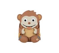 Affenzahn Grand ami Sac à dos de maternelle pour enfants de 3 à 5 ans, fonctionnel, 8 l, Affenzahn - Marron, Taille unique, Rucksack