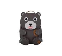 Affenzahn Grand Ami Sac à dos ergonomique et ludique pour enfants de 3 à 5 ans, fonctionnel avec 8L de capacité Ours pur - Gris