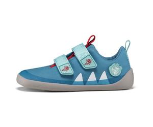 Affenzahn - Kid's Cotton Lucky - Chaussures minimalistes - EU 29 - shark / blue