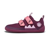 AFFENZAHN Sneakers barefoot pour enfants COTTON LUCKY Loutre rouge foncé | 34