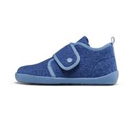 Affenzahn - Kid's Hausschuh Wolle Pury - Chaussons classiques - EU 30 - elephant / blue