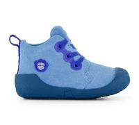 Affenzahn - Kid's Lauflerner Leder Starty - Chaussures minimalistes - EU 22 - shark / blue