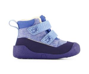 Affenzahn - Kid's Lauflerner Winterstiefel Vegan Snuggy - Chaussures d'hiver - EU 25 - elephant / blue
