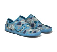 Affenzahn - Kid's Slippers Cotton Movy - Chaussons de chalet - EU 23 - shark / blue