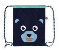 Affenzahn Besace de sport Sac de sport pour filles et garçons, enfants de 1 à 5 ans Ours - Bleu Foncé