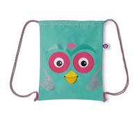 Affenzahn - Kid's Sportbeutel Eule - Sac à dos enfant - 4 l - teal