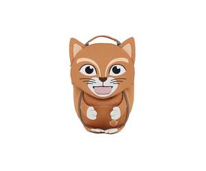 AFFENZAHN Kinder Rucksack Kleine Freunde - Katze marron
