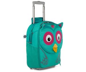 Affenzahn - Kinderkoffer Eule - Sac à dos enfant - teal