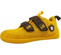 Affenzahn Knit Happy Tiger Chaussures pieds nus pour garçons en jaune, taille 28
