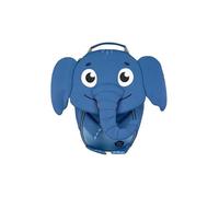 Affenzahn Petit Ami Éléphant - Bleu | Sac à dos ergonomique pour enfants de 1 à 3 ans avec éléments réfléchissants, tire-langue et étiquette nominative