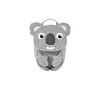 Affenzahn Petit Ami Sac à dos ergonomique pour enfants de 1 à 3 ans, réfléchissant avec tire-langue et étiquette nominative Koala câlin - Gris