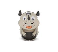 Affenzahn Petit Ami Sac à dos ergonomique pour enfants de 1 à 3 ans, réfléchissant avec tire-langue et étiquette nominative Rhino - Beige