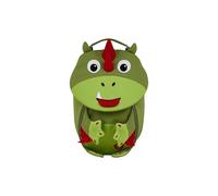 Affenzahn Petit Ami Sac à Dos Ergonomique pour Enfants de 1 à 3 Ans, réfléchissant avec Tire-Langue et étiquette Nominative Dragon - Vert