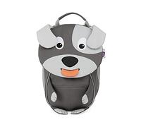 Affenzahn Petit ami Sac à Dos pour Enfant 1-3 Ans, Hugo Hund - Grau (Marron) - AFZ-FAS-001-026