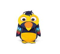 Affenzahn Petit Ami Toucan - Multicolore | Sac à dos ergonomique pour enfants de 1 à 3 ans avec éléments réfléchissants, tire-langue et étiquette nominative