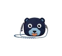 Affenzahn Sac banane pour enfants à la maternelle, Ours - Bleu foncé, Taille unique, Poche tour de cou