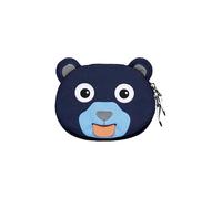 Affenzahn Sacoche de guidon Sacoche avec attache scratch pour vélo, trottinette et draisienne Ours - Bleu