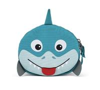 Affenzahn Sacoche de Guidon Sacoche avec Attache Scratch pour vélo, Trottinette et draisienne Requin - Bleu