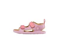 Affenzahn Sandale Cuir Airy avec Fermeture, antidérapant, Flexible, aéré, léger pour l'été, Taille 21-32 Loutre - Rose