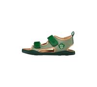 Affenzahn Sandale Cuir Airy avec Fermeture, antidérapant, Flexible, aéré, léger pour l'été, Taille 21-32 Grenouille - Vert