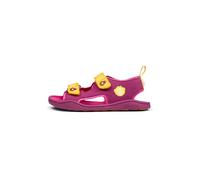 Affenzahn Sandale Vegan Airy Chaussures à Scratch, antidérapantes, Flexibles, aérées et légères pour l'été, Taille 21-32 Oiseau - Framboise