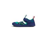 Affenzahn Sandale Vegan Breezy Chaussures à Scratch, Embout Protecteur, antidérapantes, Flexibles, aérées et légères pour l'été, Taille 21-32 Octopus - Turquoise