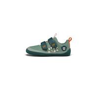 AFFENZAHN Sneakers barefoot pour enfants COTTON LUCKY Hase vert clair | 25