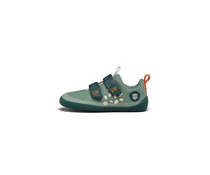 AFFENZAHN Sneakers barefoot pour enfants COTTON LUCKY Hase vert clair | 25