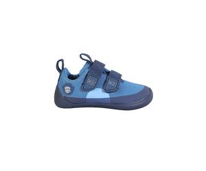 AFFENZAHN Sneakers pieds nus pour enfants COTTON LUCKY Bär bleu | 21