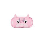Affenzahn Trousse à Crayons de 1 à 5 Ans Motif Animal Langue de Dessin, Rose Bonbon, Moderne