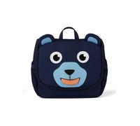 AFFENZAHN Trousse de toilette pour enfants BAER bleu marine