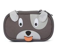 Affenzahn - Trousse enfant chien gris en bouteilles recyclées (afz-pen-001-026) david dog taille 5 cm