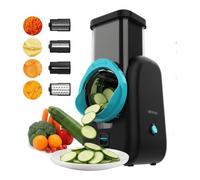 Affette-légumes Électrique Cecotec 80W Cut4Cook Lame Totale Noir Bleu A01 EU01