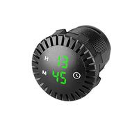 Buwei Affichage à LED d'horloge numérique Tactile de Moto de Camion de Bateau de Voiture des véhicules à Moteur de 12V / 24V