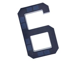 Affichage automatique du numéro avec batterie 1000MAH pour un temps d ' action prolongé, panneau ABS pour la maison