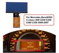 Affichage de l'écran LCD du tableau de bord pour Mercedes Benz W203 C Classe W463 2000-2007