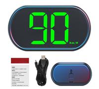 Affichage de tête de voiture - Module LED compact, Mini Gainge de conduite | Reading Speed Speed, compteur de voyage numérique, tracker de mouvement réel Utilisation dans les véhicules, course SUV