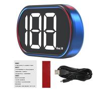 Affichage de tête de voiture - Module LED compact, Mini Gainge de conduite | Reading Speed Speed, compteur de voyage numérique, tracker de mouvement réel Utilisation dans les véhicules, course SUV