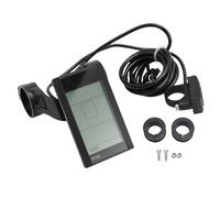 Affichage de vélo électrique CheoTime avec prise SM, écran de panneau LCD pour guidon de 22,2 mm, monture de contrôle de scooter à vélo de mise à niveau cycliste E