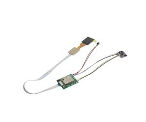 Affichage des Instruments de vol 0.85 Pouces avec pièces de Panneau compatibles avec Le modèle de Voiture de Drone FPV d'avion RC à voilure Fixe(Attitude Indicator)