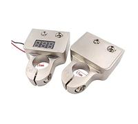 Affichage du bornier de la batterie de l'installation de la tête de réaménagement de l'audio de la voiture Câblage de protection (Color : Silver)