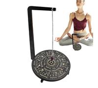 Affichage du pendule en bois - support de bijoux, porte- | Élégant rack en bois pour cicatrisation des cristaux, pierres d'énergie spirituelle, outils de méditation Chambre de yoga sal