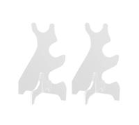 Affichage du Support De - Rack Clear Hilt, Base De Sabre Stable | Cadre D'affichage en Acrylique en Couches, Organisateur De Bureau De Protection pour La Disposition des Armes Collectionner