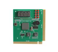 Affichage LCD à 4 Chiffres Analyseur de PC Carte de Diagnostic Carte MèRe Testeur de Poste Analyse Informatique Carte PCI RéSeau MéMoire Cpu