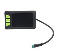 Affichage LCD de Vélo électrique, Compteur D'affichage de Vélo, Panneau de Commande de Compteur D'affichage LCD étanche 24V 36V 48V 60V pour Vélos électriques de Guidon de 22,5 Mm, Modification de Sco