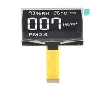 Affichage LCD OLED Mavaol 2,42 pouces, 128x64 haute résolution, faible puissance, flexible, interface à 24 broches, idéal pour et projets (Weiße Anzeige)