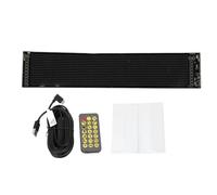 Affichage LED Programmable en Intérieur 16x96 Pixels Signe LED avec USB BT 23.4x4.7 Pouces pour L'application Color Ipixel Portable Portable pour les Bureaux de Rassemblements